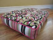 Retro Style Dog Bed Cover